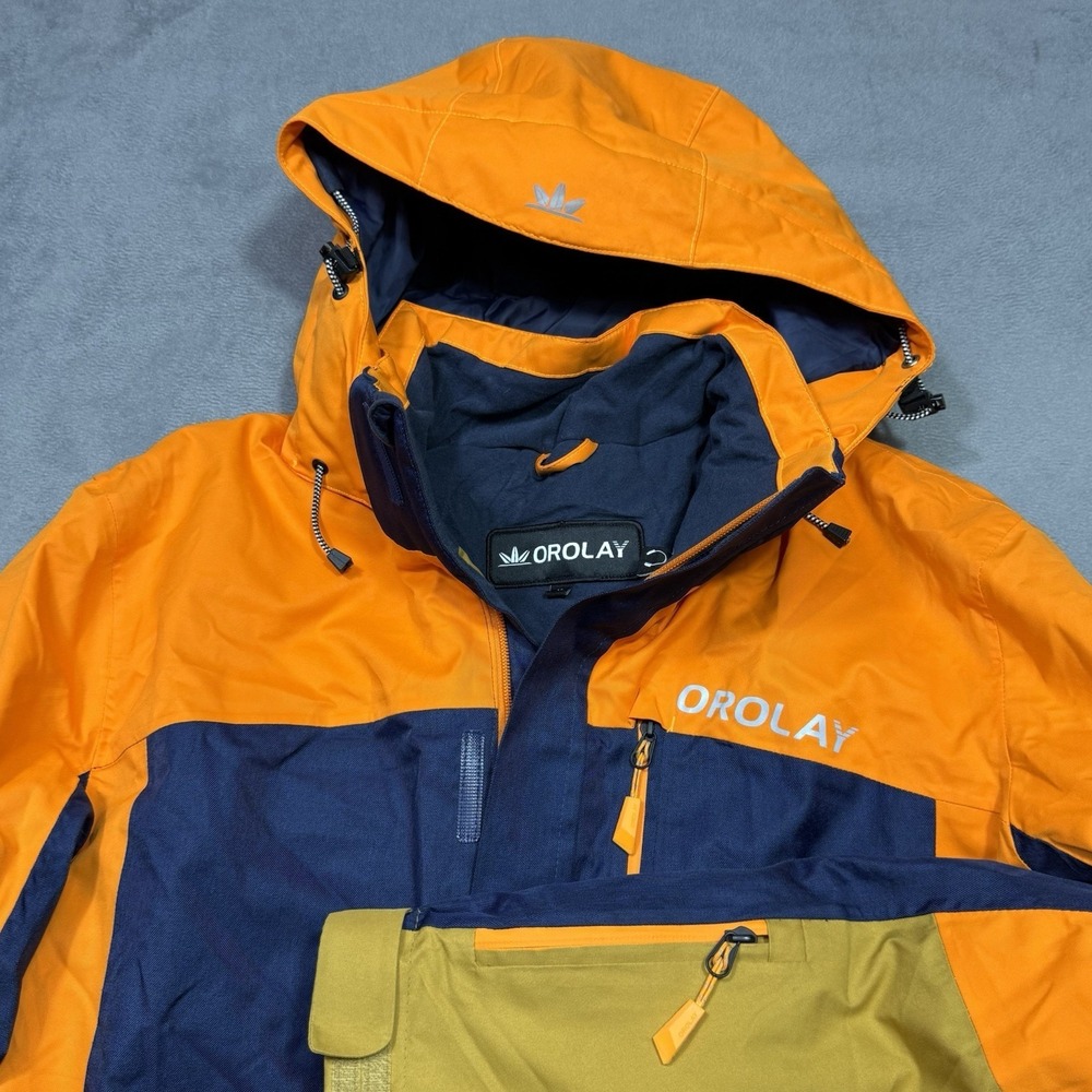 Orolay PTX Snow Ski Snowboard Jacket Mens M Hooded Waterproof Gorpcore Hiking